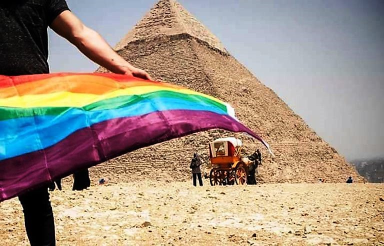 A rainbow for Egypt