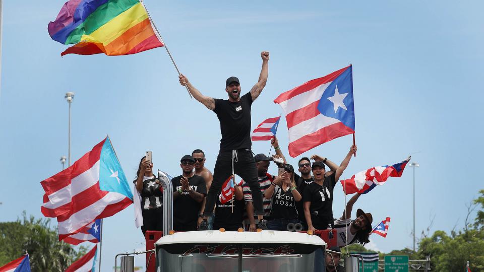 Puerto Rico, Ricky Martin wins